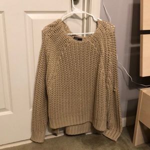 Knit sweater